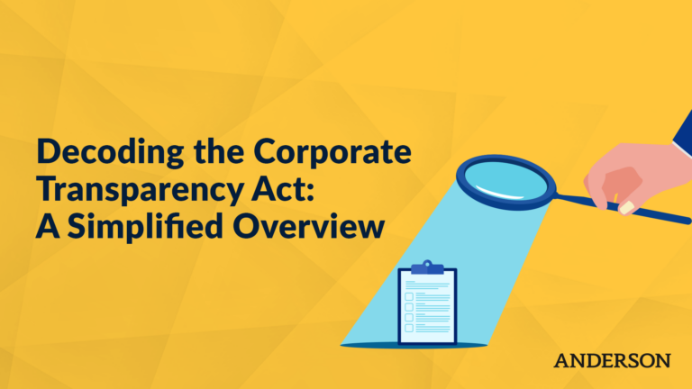 Decoding the Corporate Transparency Act A Simplified Overview