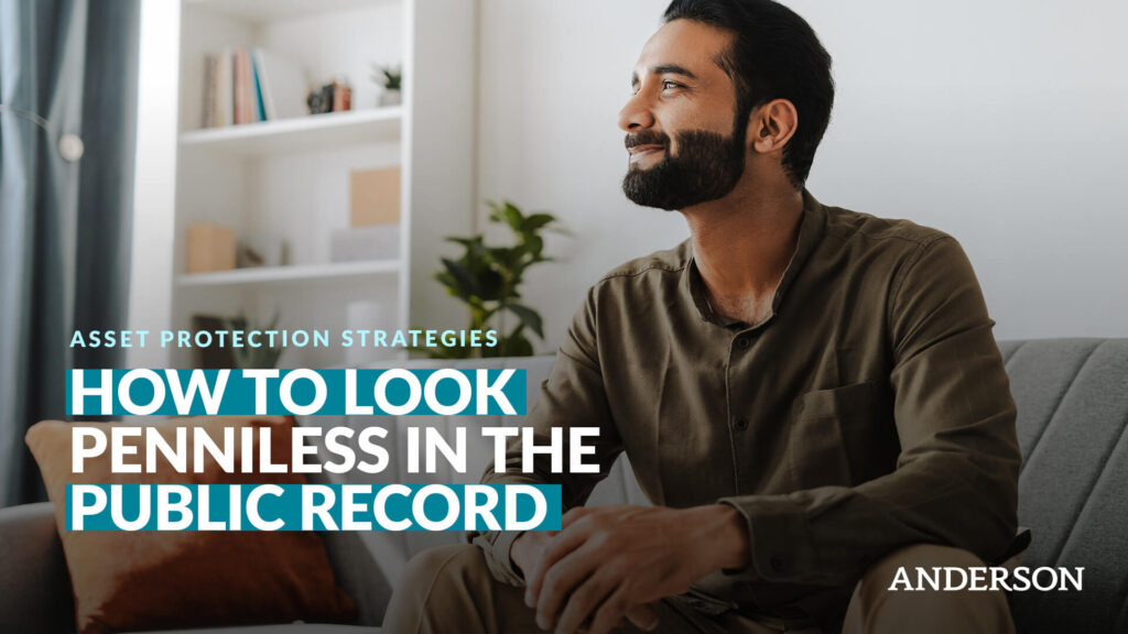 How to Look Penniless in the Public Record