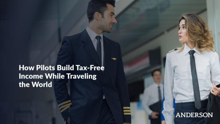 How Pilots Build Tax-Free Income While Traveling the World